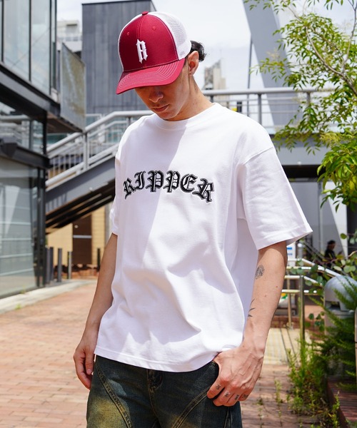 RIPPER tシャツ 「RIPPER」オールドイングリッシュ カレッジロゴ
