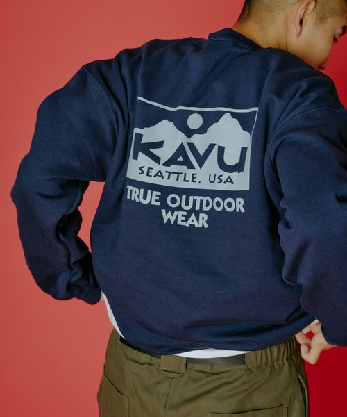KAVU（カブー） トレーナー スウェット True Logo Sweat/トゥルーロゴ