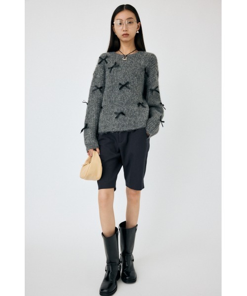 MOUSSY（マウジー） ニット セーター 「WEB限定」RIBBON FANCY ニット