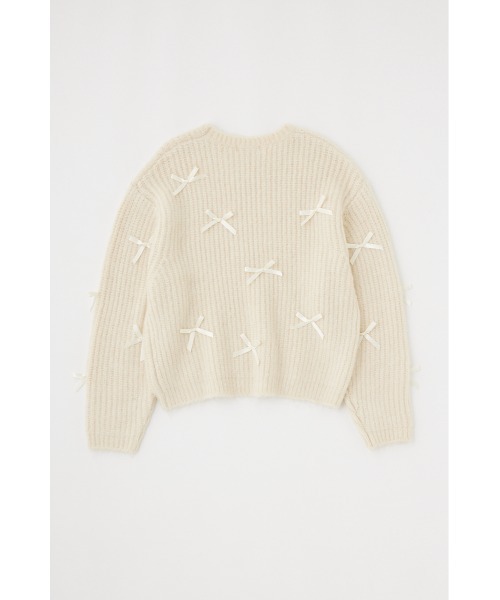 MOUSSY ニット セーター 「WEB限定」RIBBON FANCY ニット
