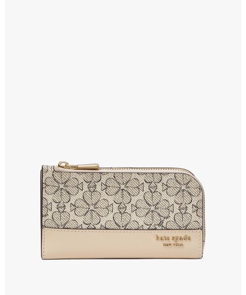 新品スペード フラワー スモール バイフォールド ウォレット kate spade NEW YORK 財布 スペード フラワー スモール スリム