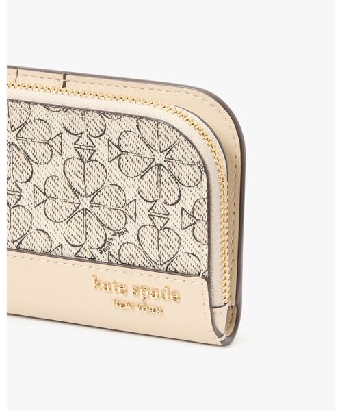 新品スペード フラワー スモール バイフォールド ウォレット kate spade new york｜スペード フラワー スモール スリム バイ