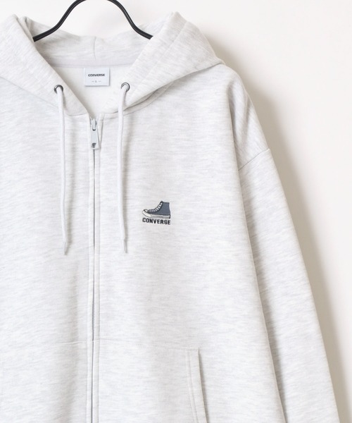 コンバースパーカー marukawa｜コンバース パーカー メンズ 裏起毛 ワンポイント