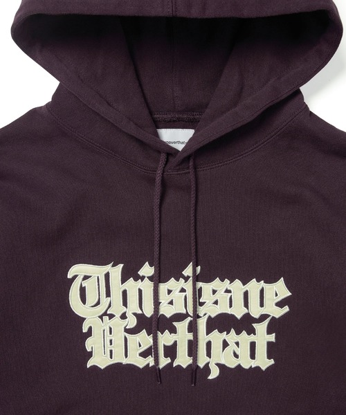 thisisneverthat パーカー Old English Logo Hoodie メンズ