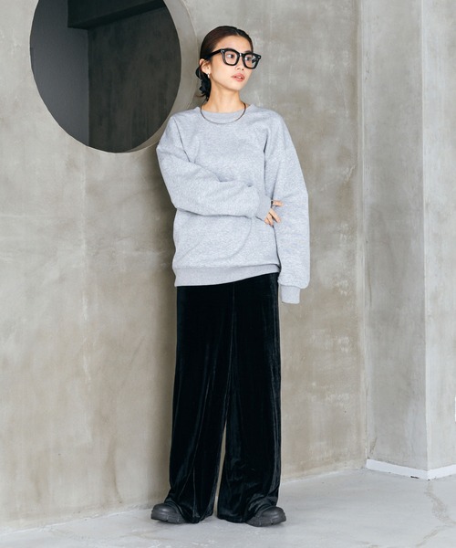 LIENCOEUR トレーナー スウェット ベーシックスウェットPO レディース