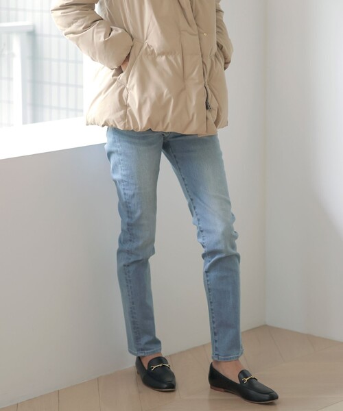 パンツ 「洗える」BASIC STRETCH DENIM スキニー パンツ レディースの画像