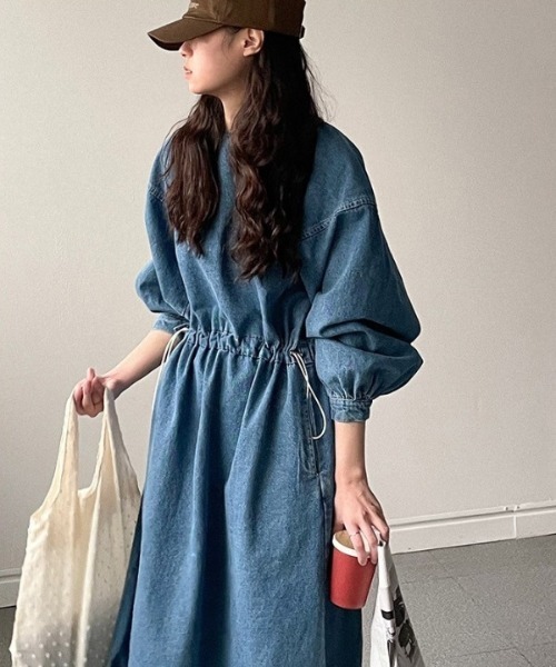 H.TOKYO ワンピース デニム ロング丈ワンピース : ZOZOTOWN Yahoo!店