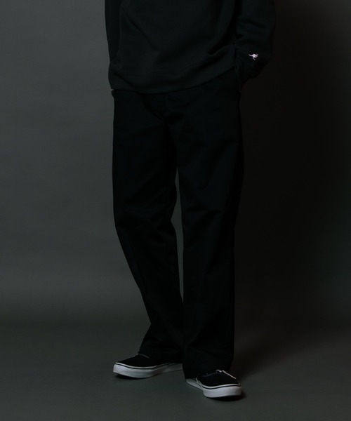 チノパン 「DICKIES/ディッキーズ」TCツイルワイドストレートパンツ メンズ レディース_7