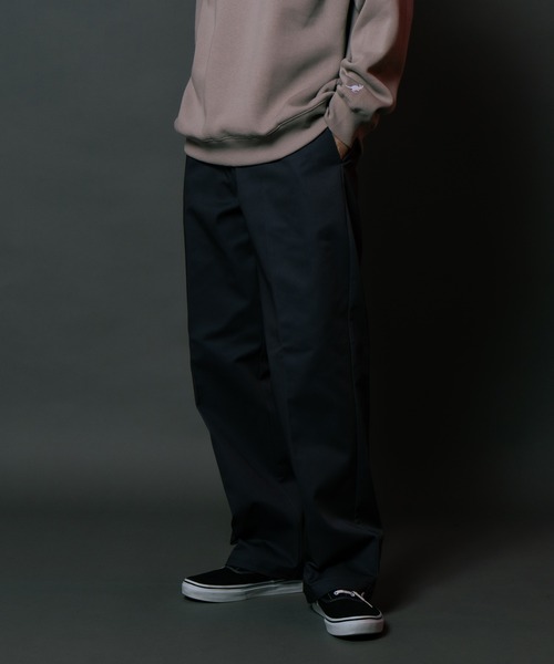 チノパン 「DICKIES/ディッキーズ」TCツイルワイドストレートパンツ メンズ レディース_12