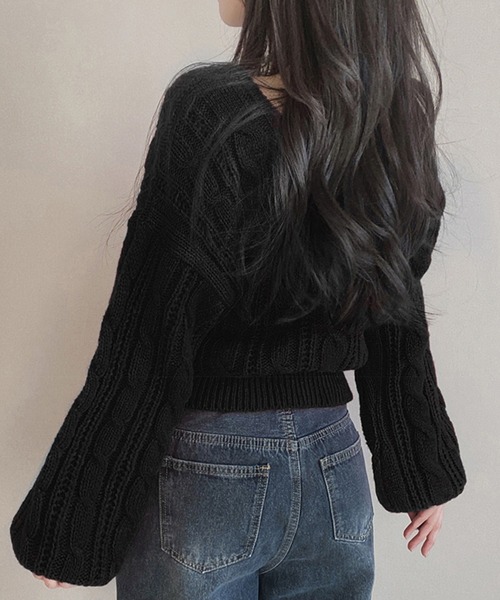 Girly Doll（ガーリードール） ニット セーター ボリュームスリーブ