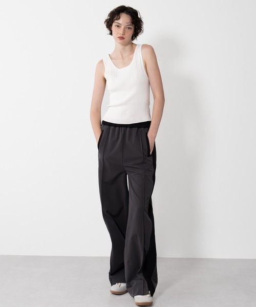 パンツ 「ELOOPS」サイドZIPライントラックパンツ レディース