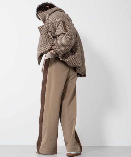 ELOOPS トラックパンツ パンツ 「ELOOPS」サイドZIPライントラックパンツ レディース
