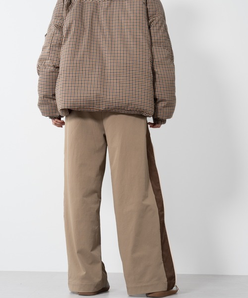 ELOOPS トラックパンツ パンツ 「ELOOPS」サイドZIPライントラックパンツ レディース