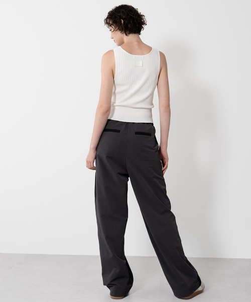 ELOOPS トラックパンツ パンツ 「ELOOPS」サイドZIPライントラックパンツ レディース