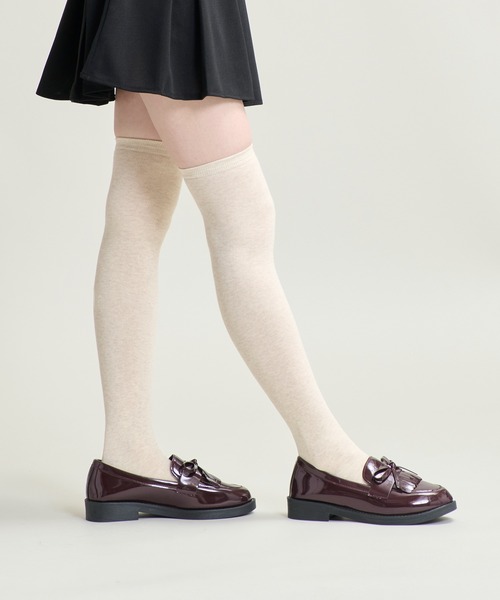 The SECRETCLOSET別注BRESCIANIカシミヤニーハイソックス Amazon.co.jp: [Snugly] サイハイソックス ニーハイソックス
