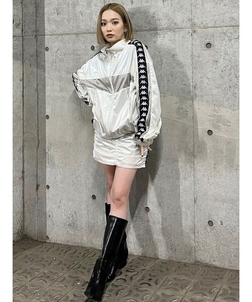 Kappa（カッパ） スカート 「Kappa」「SET UP対応」シャーリング