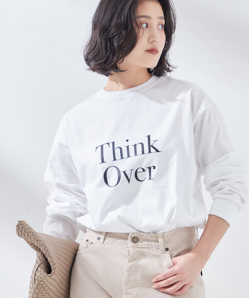tシャツ POETMEETSDUBWISE THINK OVER ロングスリーブTシャツ レディース