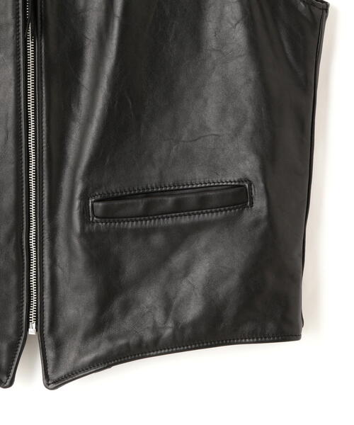 Schott N.Y.C ベスト ジレ Schott/ショット/193V LEATHER VEST