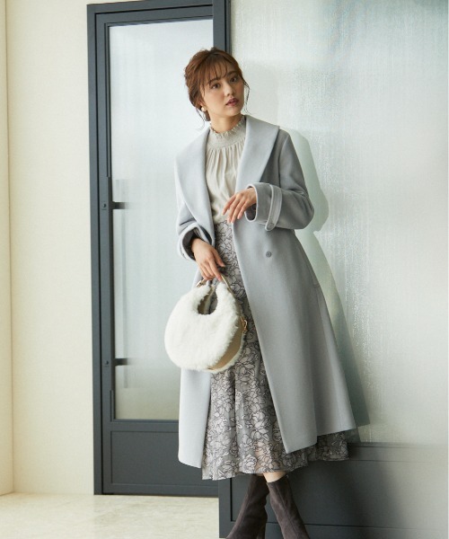 「PROPORTION BODY DRESSING」 コート SMALL パープル レディース_画像3
