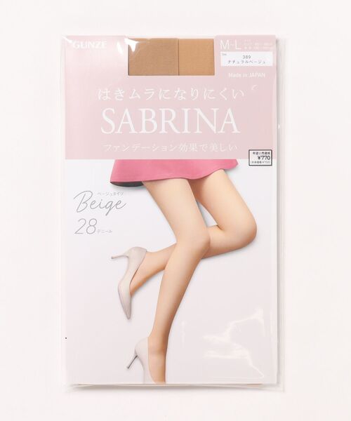 SABRINA（GUNZE） タイツ SABRINA/サブリナ 伝線しにくい