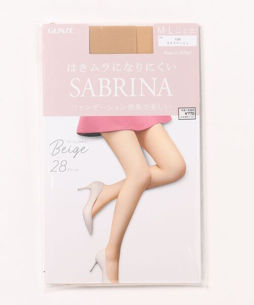 SABRINA（GUNZE） タイツ SABRINA/サブリナ 伝線しにくい