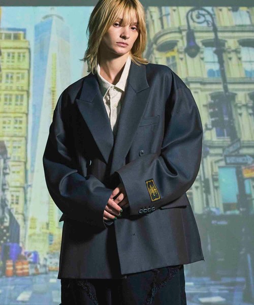 Maison Special テーラードジャケット Leather Tailored Jacket