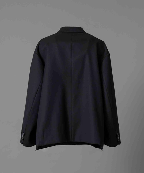 maison special メッシュテーラードジャケット ブラック MAISON SPECIAL ジャケット テーラードジャケット 「UNISEX」4