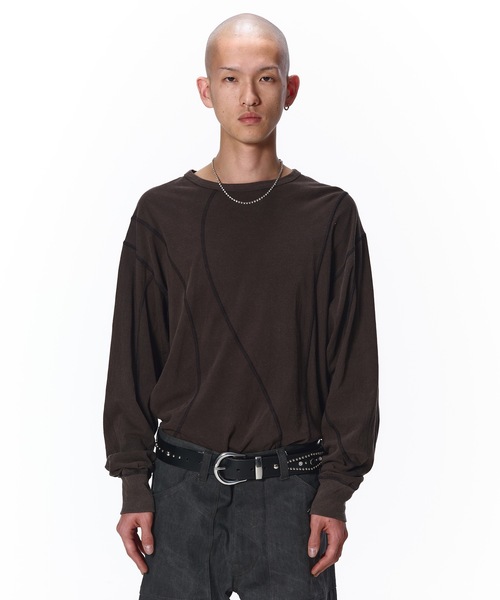 てぃーだまん JieDa（ジエダ） tシャツ PIGMENT STITCH L/S メンズ レディース