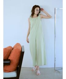 オールインワン スクエアネックギャザーデザインロンパース レディース｜ZOZOTOWN Yahoo!店