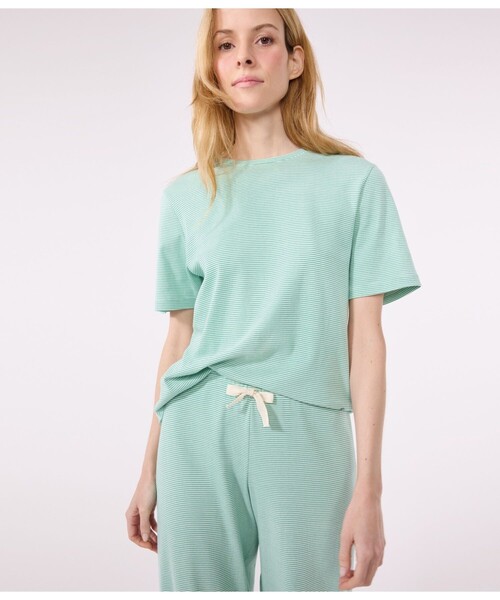 PETIT BATEAU パジャマ ルームウェア レディース : ZOZOTOWN