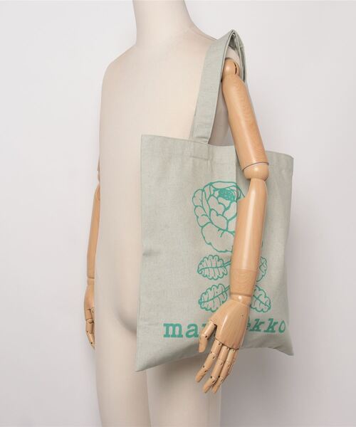 マリメッコ marimekko トートバッグ Vankka Vihkiruusu 094179 marimekko マリメッコ ヴィヒキルース トートバッグ Vankka