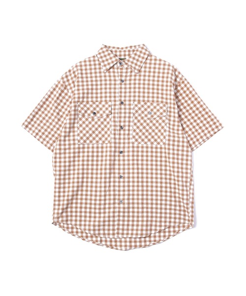Noen（ノエン） シャツ ギンガムチェックシャツ メンズ レディース