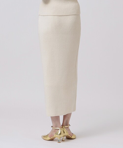 「GALLEST」 ニットスカート 38 ブラック レディース_画像7