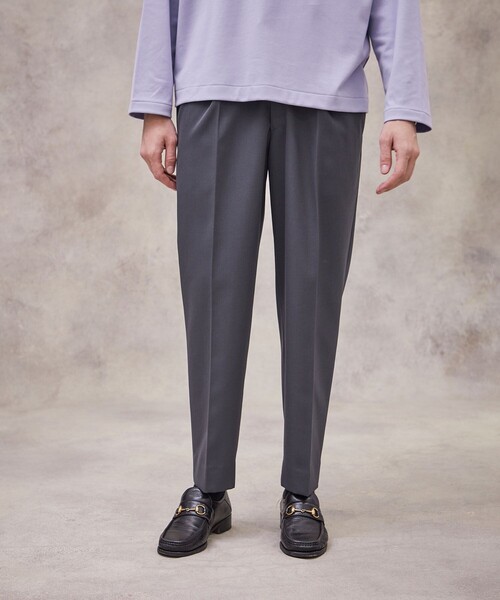 PUBLIC TOKYO（パブリックトウキョウ） スラックス 1 ダークグレー