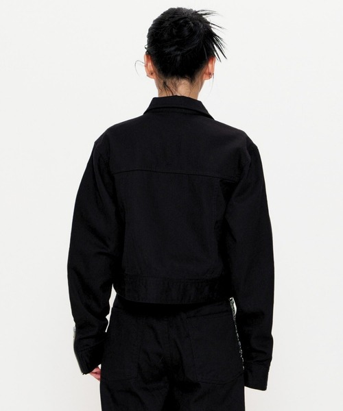 BEEDEN デニムジャケット gジャン BLACK TWILL JAKET レディース