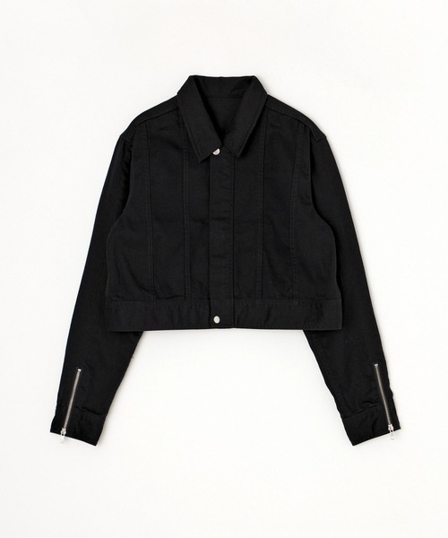 BEEDEN デニムジャケット gジャン BLACK TWILL JAKET レディース