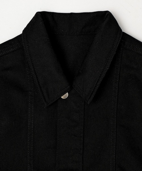 BEEDEN デニムジャケット gジャン BLACK TWILL JAKET レディース