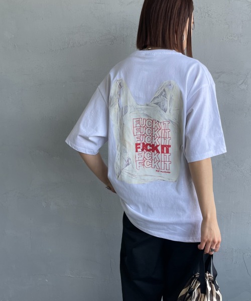 tシャツ 「HUF/ハフ」 MERIDA バックプリント ショートスリーブTシャツ レディース メンズ