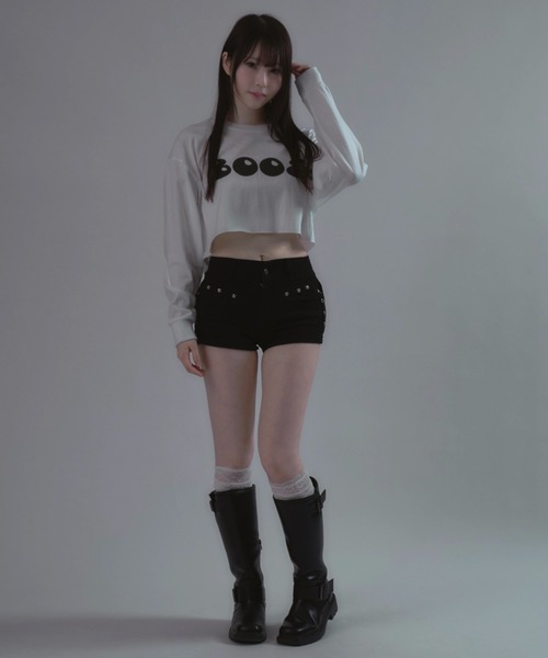 JilLA tシャツ 8008Number Long Sleeve T-shirt / 8008ナンバーロゴ