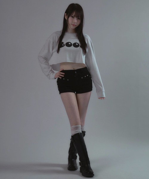 JilLA tシャツ 8008Number Long Sleeve T-shirt / 8008ナンバーロゴ