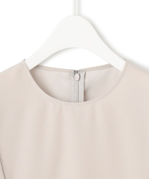 ブラウス シャツ FluidBackSatin  シアーコンビブラウス レディース ICB ブラウス シャツ FluidBackSatin シアーコンビブラウス