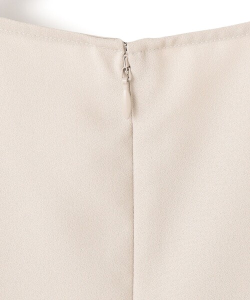 ICB ブラウス シャツ FluidBackSatin シアーコンビブラウス