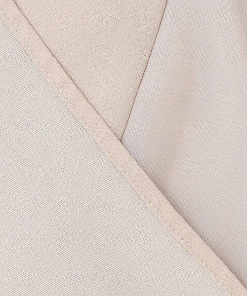 ブラウス シャツ FluidBackSatin  シアーコンビブラウス レディース ICB ブラウス シャツ FluidBackSatin シアーコンビブラウス