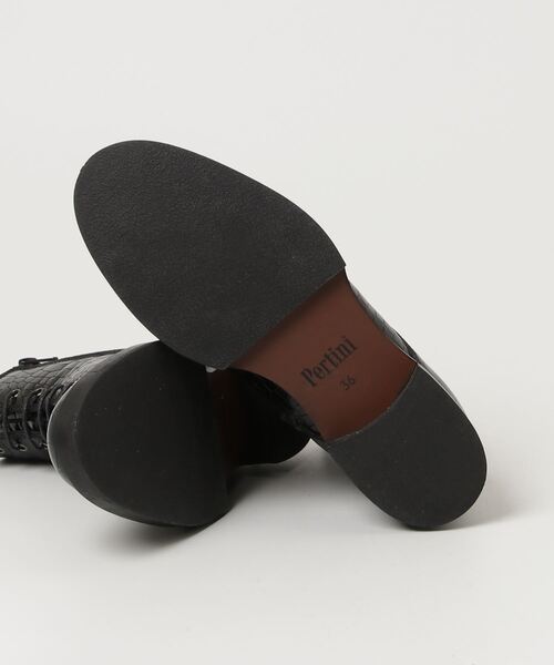 「Pertini」 ショートブーツ 36 ブラック レディース_画像3