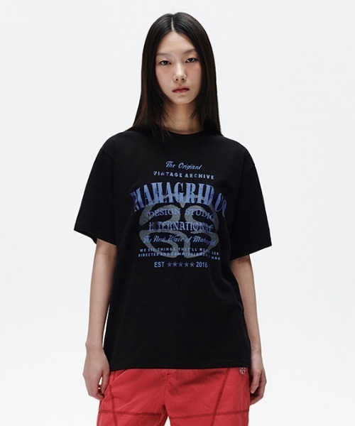 mahagrid■ARCHIVE LOGO TEE■送料込 MAHAGRID tシャツ 「mahagrid/マハグリッド」 ARCHIVE LOGO TEE