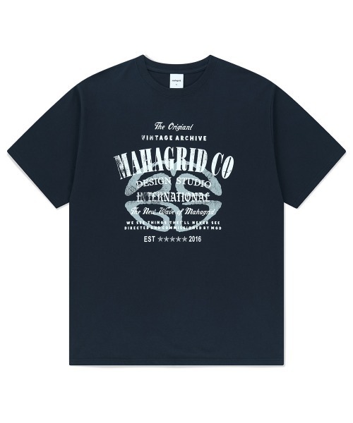 mahagrid■ARCHIVE LOGO TEE■送料込 MAHAGRID tシャツ 「mahagrid/マハグリッド」 ARCHIVE LOGO TEE