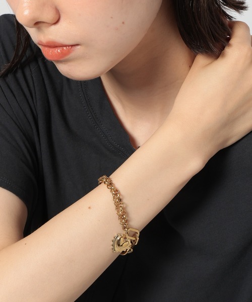 VIP価格■Dolce&Gabbana■ビーズチェーンリンクブレスレット DOLCE & GABBANA】ビーズチェーンリンクブレスレット (Dolce