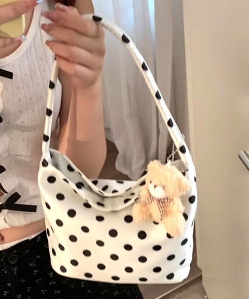 ショルダーバッグ バッグ 水玉ショルダーバッグ レディース : ZOZOTOWN