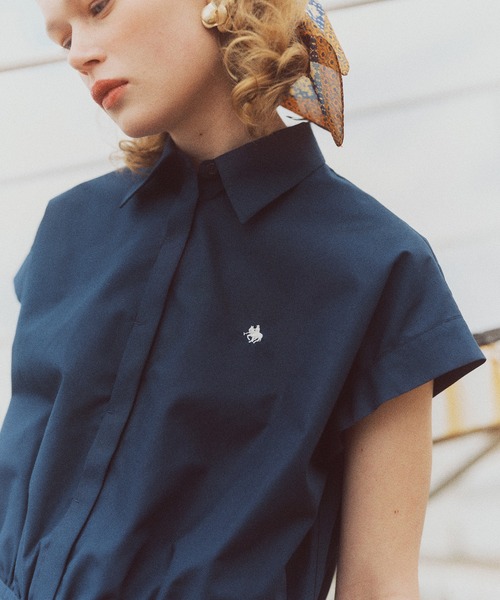 POLO BCS ブラウス シャツ 「POLO BCS」VIS別注フレンチスリーブ