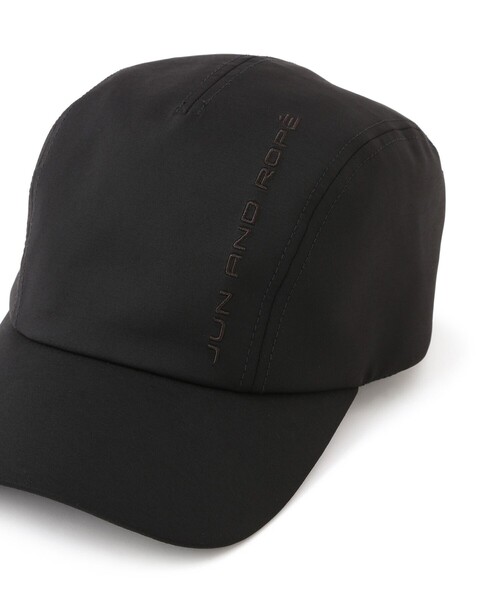 JUN&ROPE ゴルフキャップ ブラック新品 JUN&ROPE'（ジュンアンドロペ） キャップ 帽子 メンズ 「NOIR」同色
